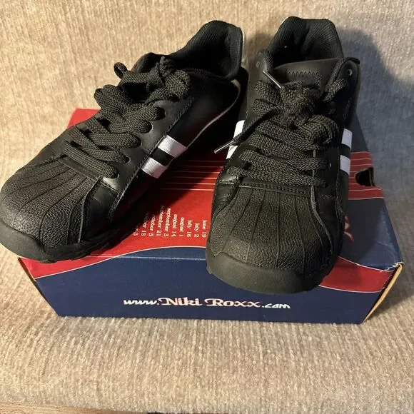 NM70 Niki Roxx Surf Collab Sneakers Women Sz 10‎ Lace Up Casual Shell Toe Shoe - Picture 2 of 13